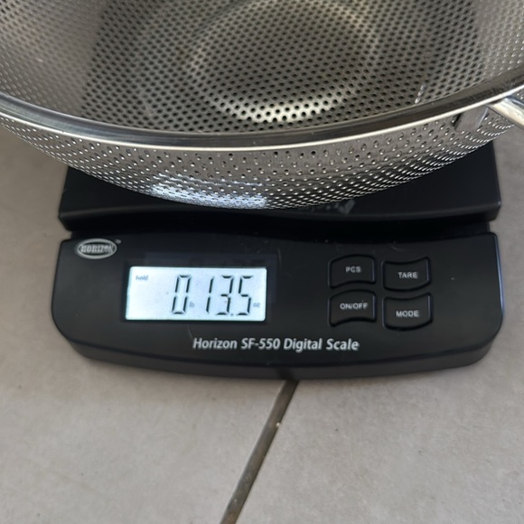 Vintage Aluminum Colander – 12” Mid-Century Kitchen Strainer - Picture 13 of 13